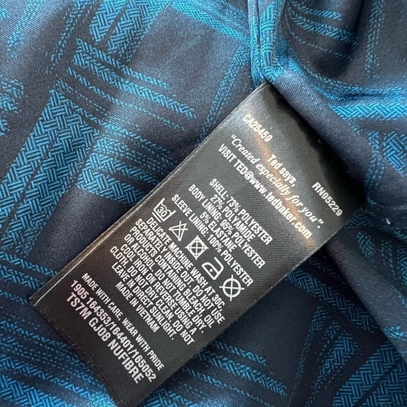 Ted Baker London Full Zip Jacket Mens Size
2 Dark Blue Long Sleeve Casual Bomber - Picture 15 of 16